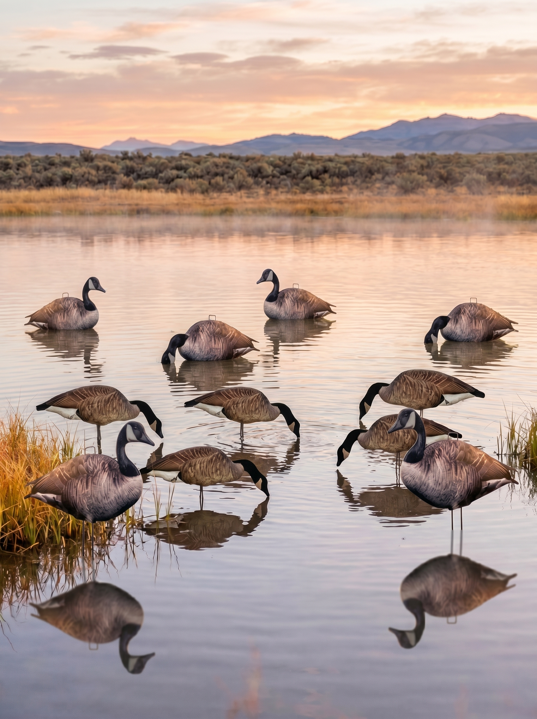 Core Canada goose silhouette decoys