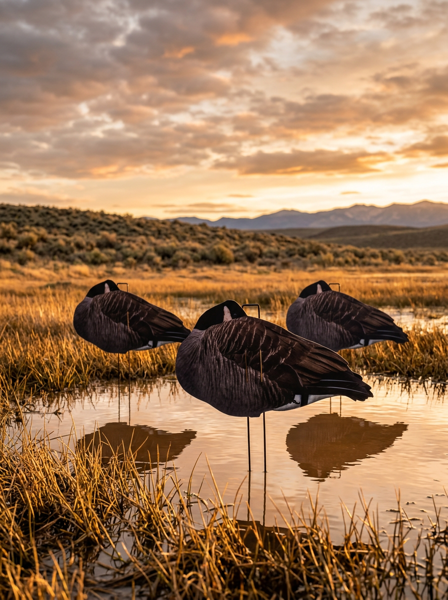 Immortal Canada goose sleeper silhouette decoys