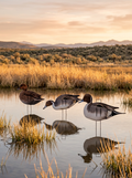 Immortal pintail silhouette decoys